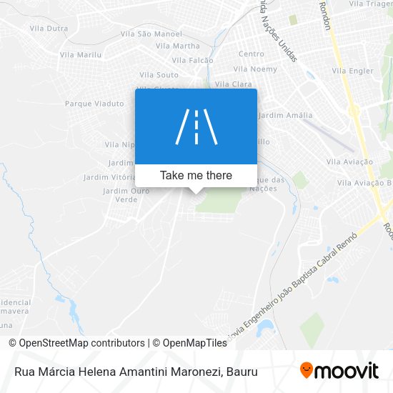 Rua Márcia Helena Amantini Maronezi map