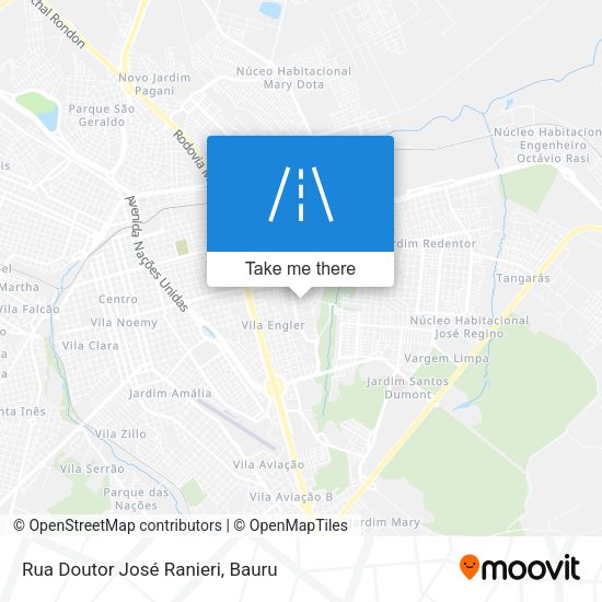 Rua Doutor José Ranieri map