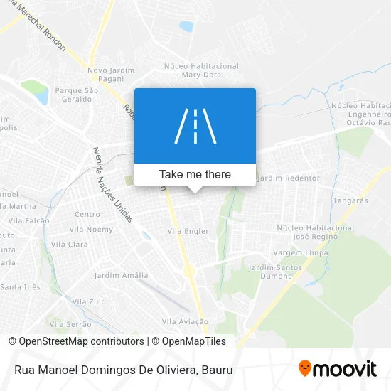 Rua Manoel Domingos De Oliviera map