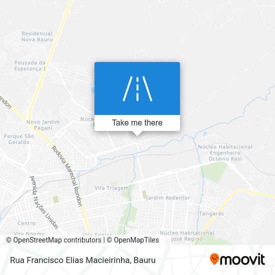 Rua Francisco Elias Macieirinha map