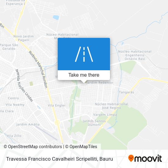 Travessa Francisco Cavalheiri Scripelliti map