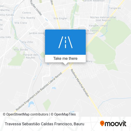 Travessa Sebastião Caldas Francisco map