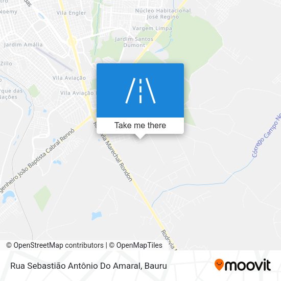 Rua Sebastião Antônio Do Amaral map