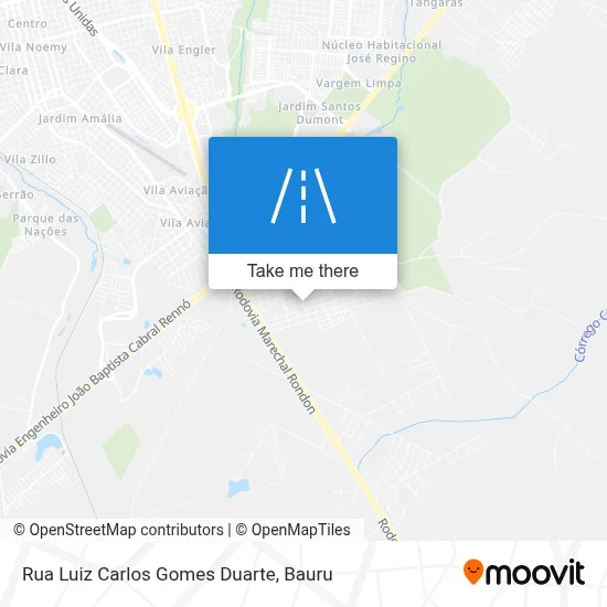 Rua Luiz Carlos Gomes Duarte map