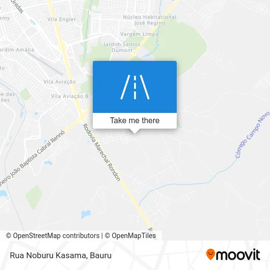 Rua Noburu Kasama map