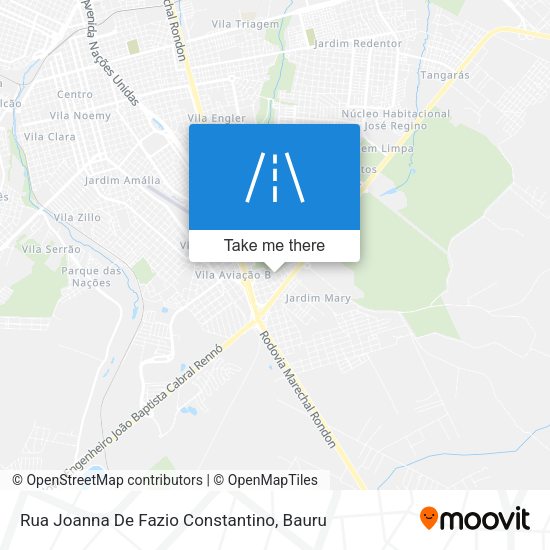 Rua Joanna De Fazio Constantino map