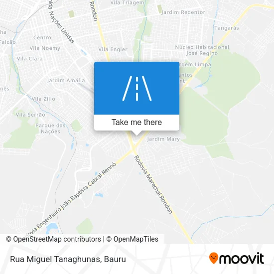 Rua Miguel Tanaghunas map