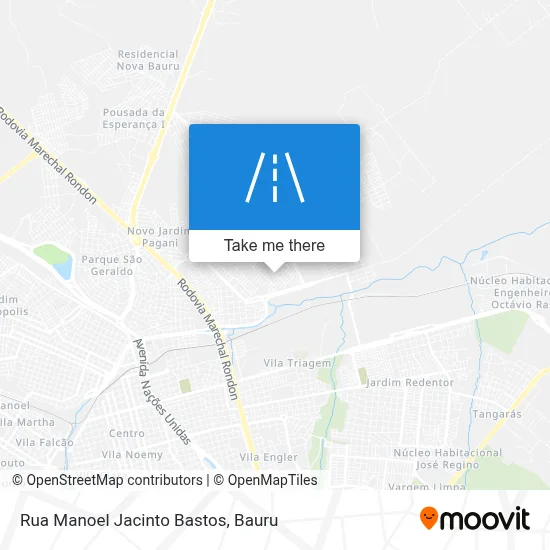 Rua Manoel Jacinto Bastos map