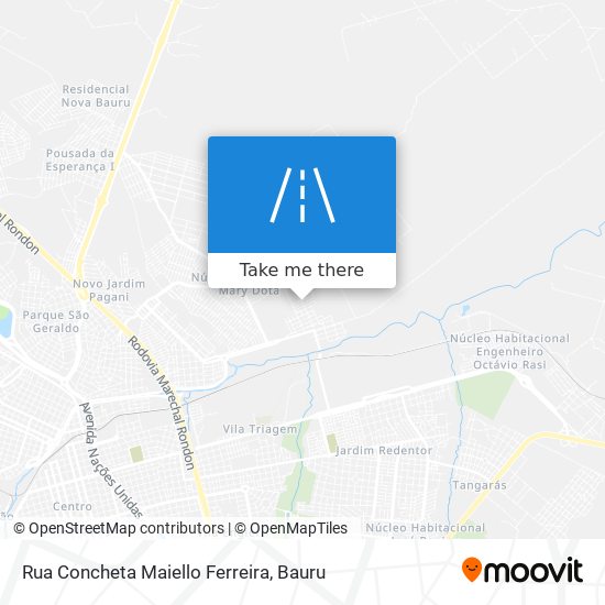 Rua Concheta Maiello Ferreira map