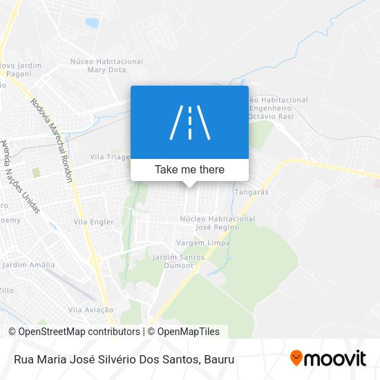 Rua Maria José Silvério Dos Santos map