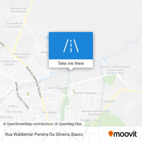 Rua Waldemar Pereira Da Silveira map