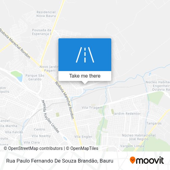 Rua Paulo Fernando De Souza Brandão map