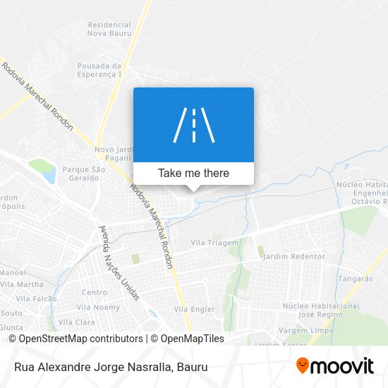 Rua Alexandre Jorge Nasralla map