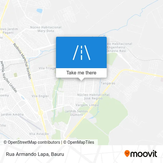 Rua Armando Lapa map