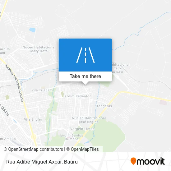 Rua Adibe Miguel Axcar map