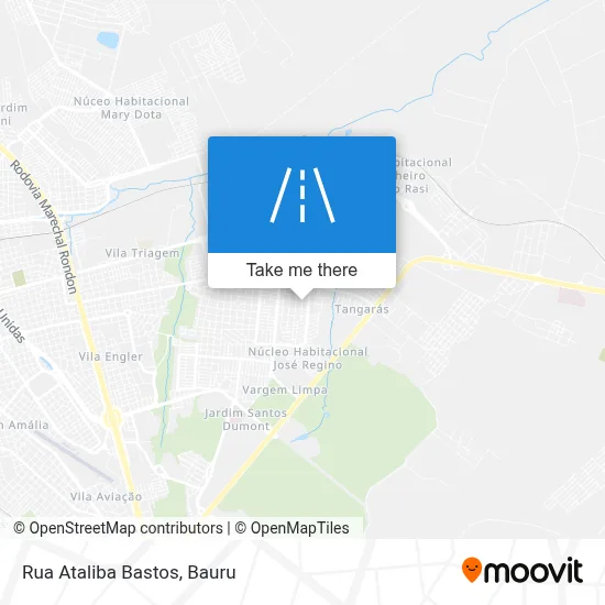 Rua Ataliba Bastos map