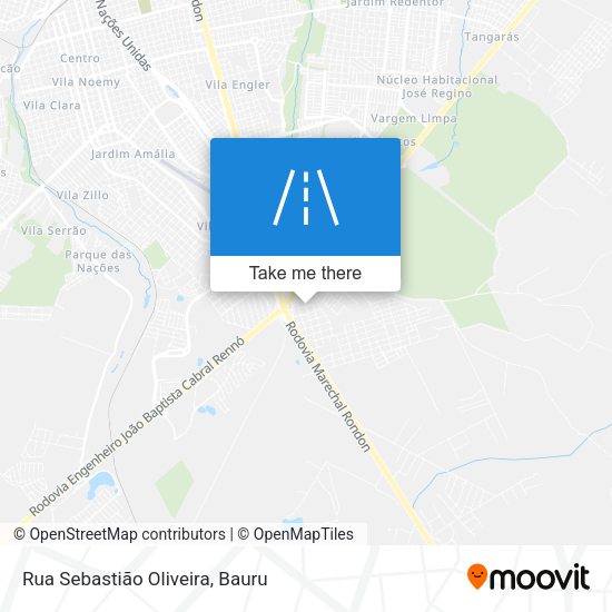 Rua Sebastião Oliveira map