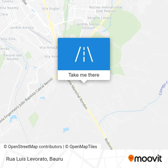 Rua Luís Levorato map