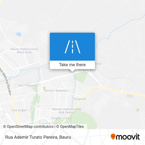 Rua Ademir Turato Pereira map