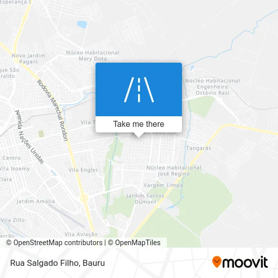 Rua Salgado Filho map