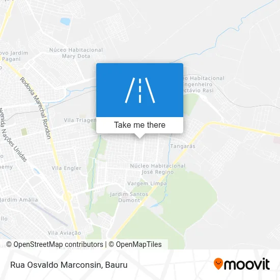 Rua Osvaldo Marconsin map