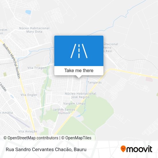 Rua Sandro Cervantes Chacão map