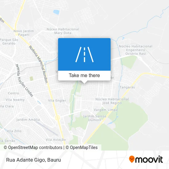 Rua Adante Gigo map