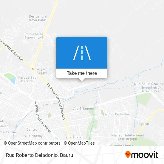 Rua Roberto Deladonio map