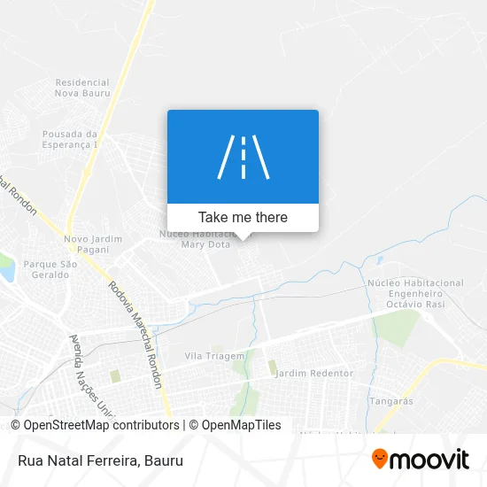Rua Natal Ferreira map