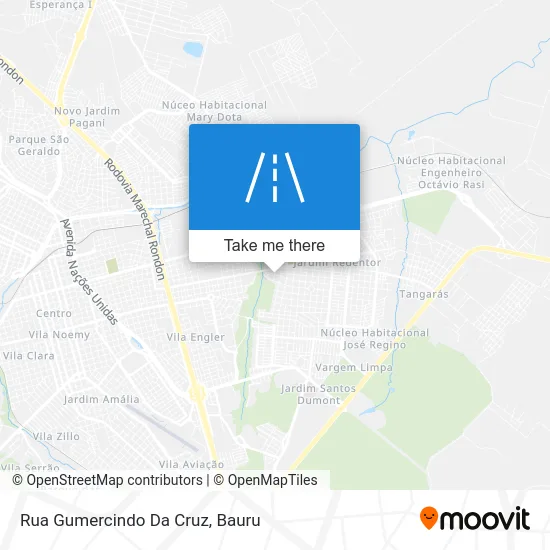 Rua Gumercindo Da Cruz map