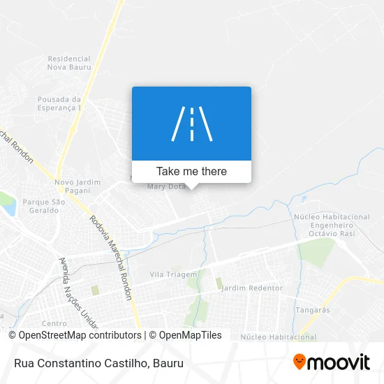Rua Constantino Castilho map