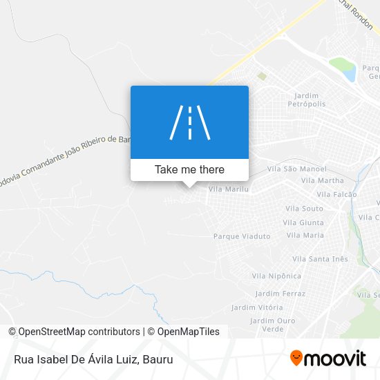 Rua Isabel De Ávila Luiz map