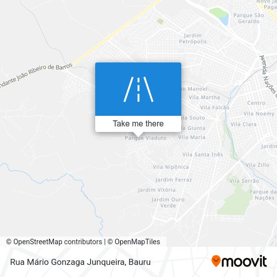 Rua Mário Gonzaga Junqueira map