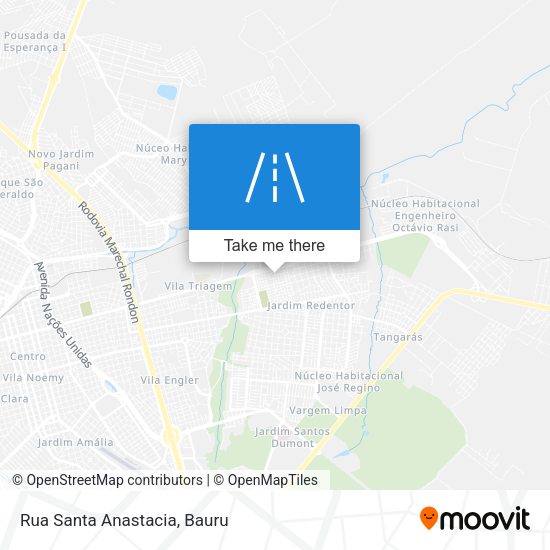 Rua Santa Anastacia map