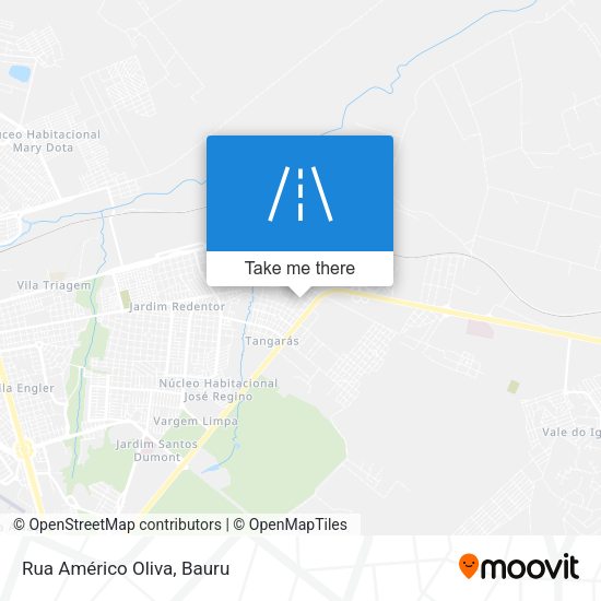 Rua Américo Oliva map
