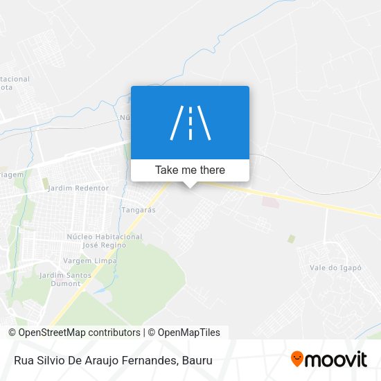 Rua Silvio De Araujo Fernandes map