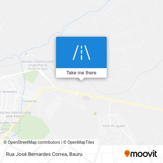 Rua José Bernardes Correa map
