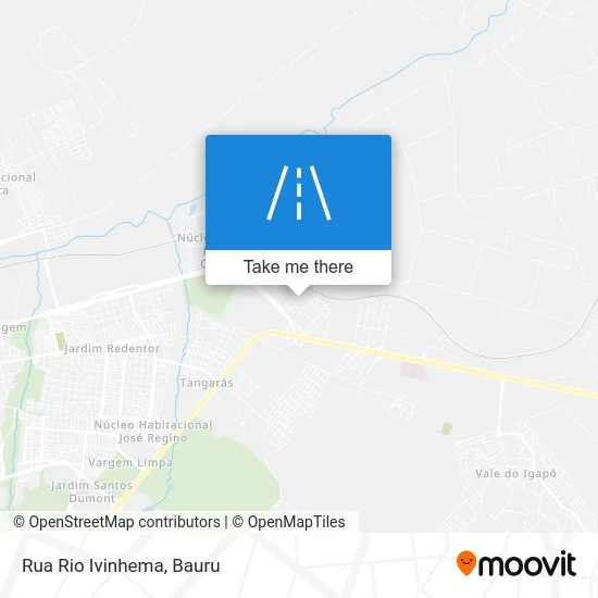Rua Rio Ivinhema map