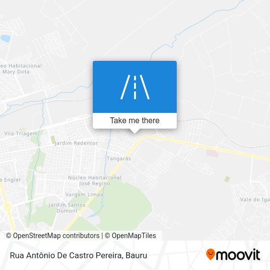 Rua Antônio De Castro Pereira map