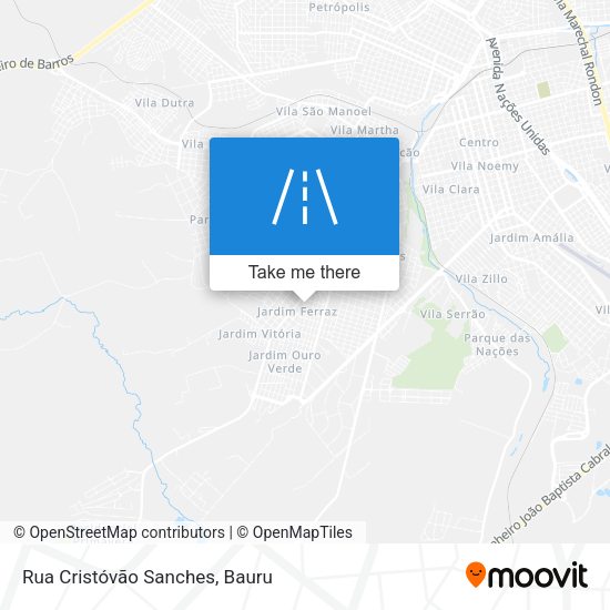 Rua Cristóvão Sanches map