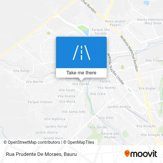 Rua Prudente De Moraes map