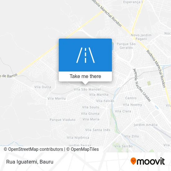 Rua Iguatemi map