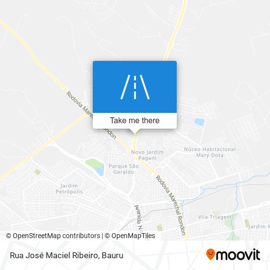 Rua José Maciel Ribeiro map