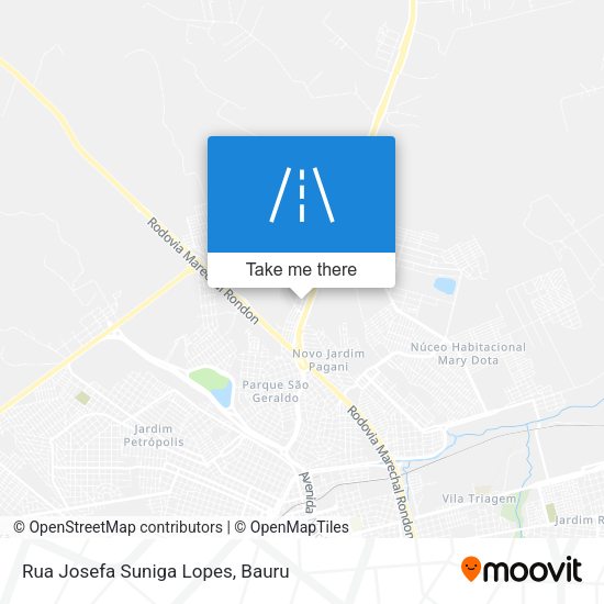 Rua Josefa Suniga Lopes map