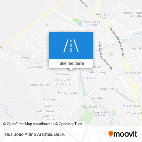 Rua João Altino Arantes map