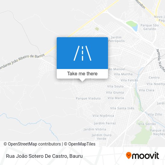 Rua João Sotero De Castro map