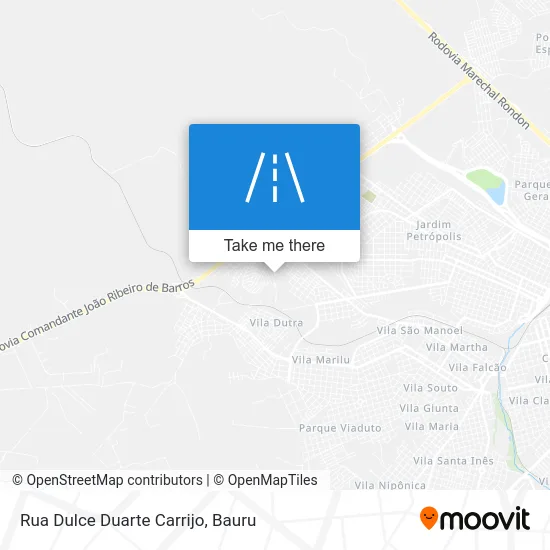 Rua Dulce Duarte Carrijo map