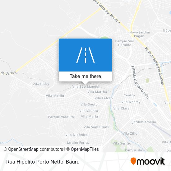 Rua Hipólito Porto Netto map
