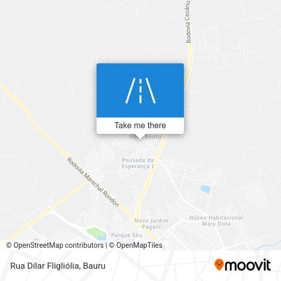 Rua Dilar Fligliólia map