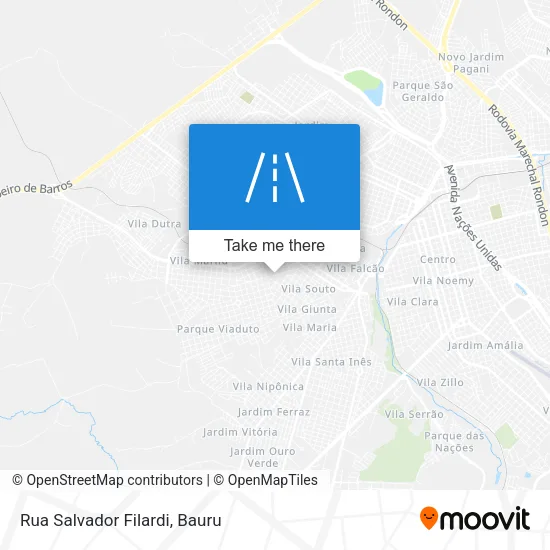 Rua Salvador Filardi map